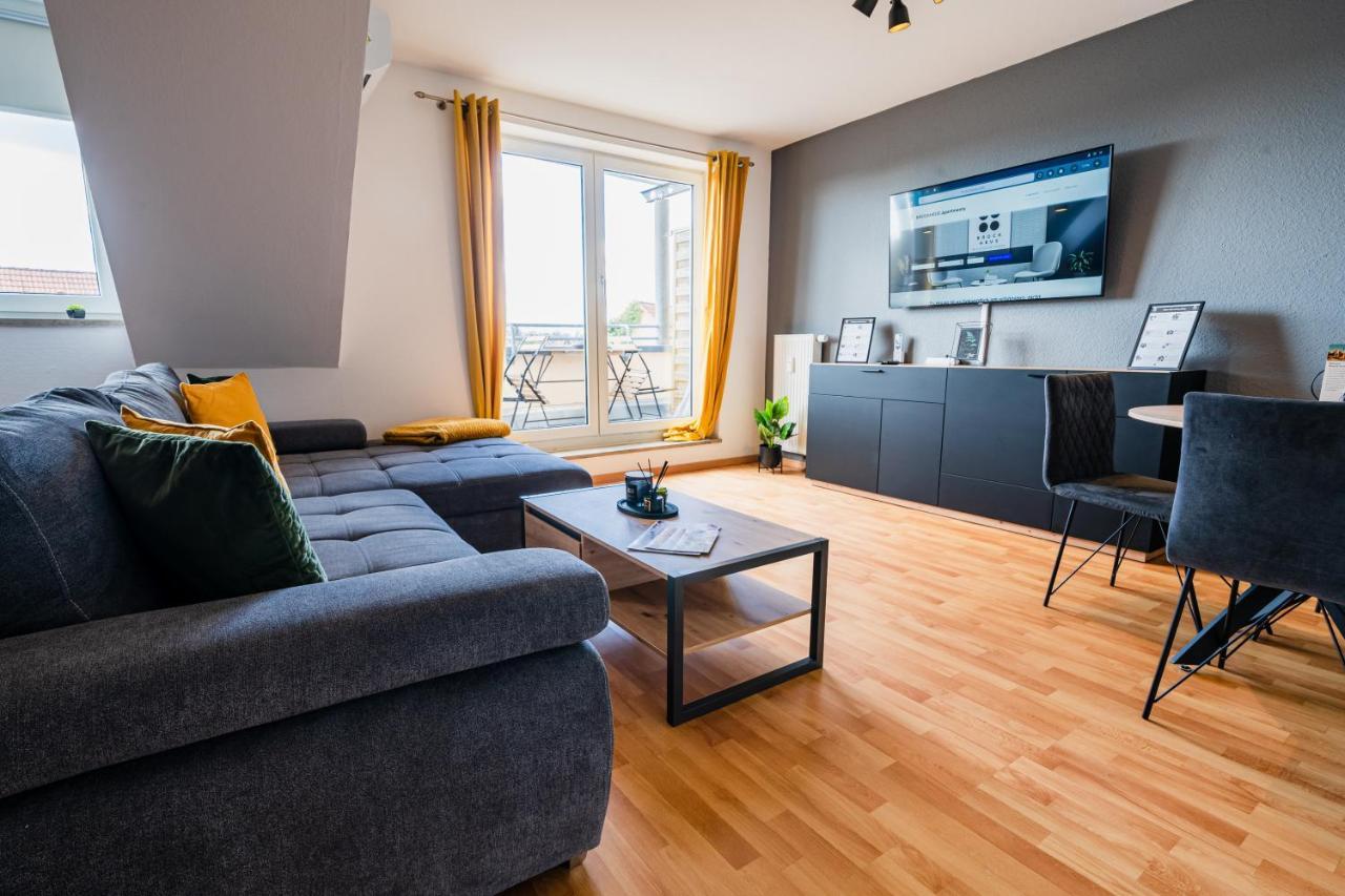 מגדבורג Deluxe Apartment I Klimaanlage I Tiefgarage I Balkon I Wlan מראה חיצוני תמונה